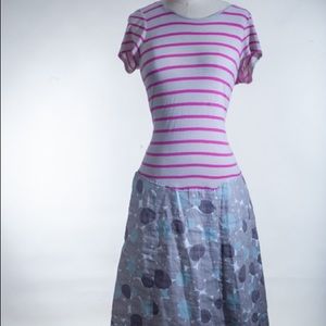 Hand stitched dress.